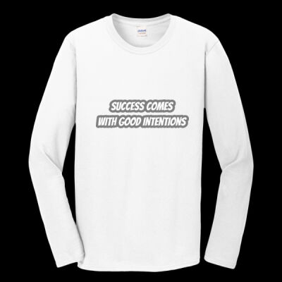 T.A.M.T (Success comes with good intention) Long Sleeves Shirt (Premium Cotton) Thumbnail