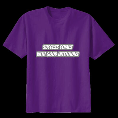 T.A.M.T (Success comes with good intention) Youth Short Sleeves Shirt (Premium Cotton) Thumbnail