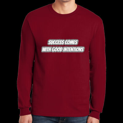 T.A.M.T (Success comes with good intention) Long Sleeves Shirt (Ultra Cotton) Thumbnail