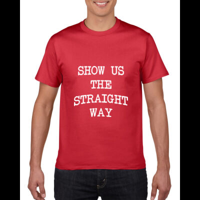 T.A.M.T (Show us the straight way) Short Sleeves Shirt (Softstyle) Thumbnail