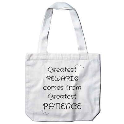 'Patience' Tote Bag Thumbnail