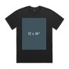Mens Heavy Faded Oversized Tee (same day) Thumbnail
